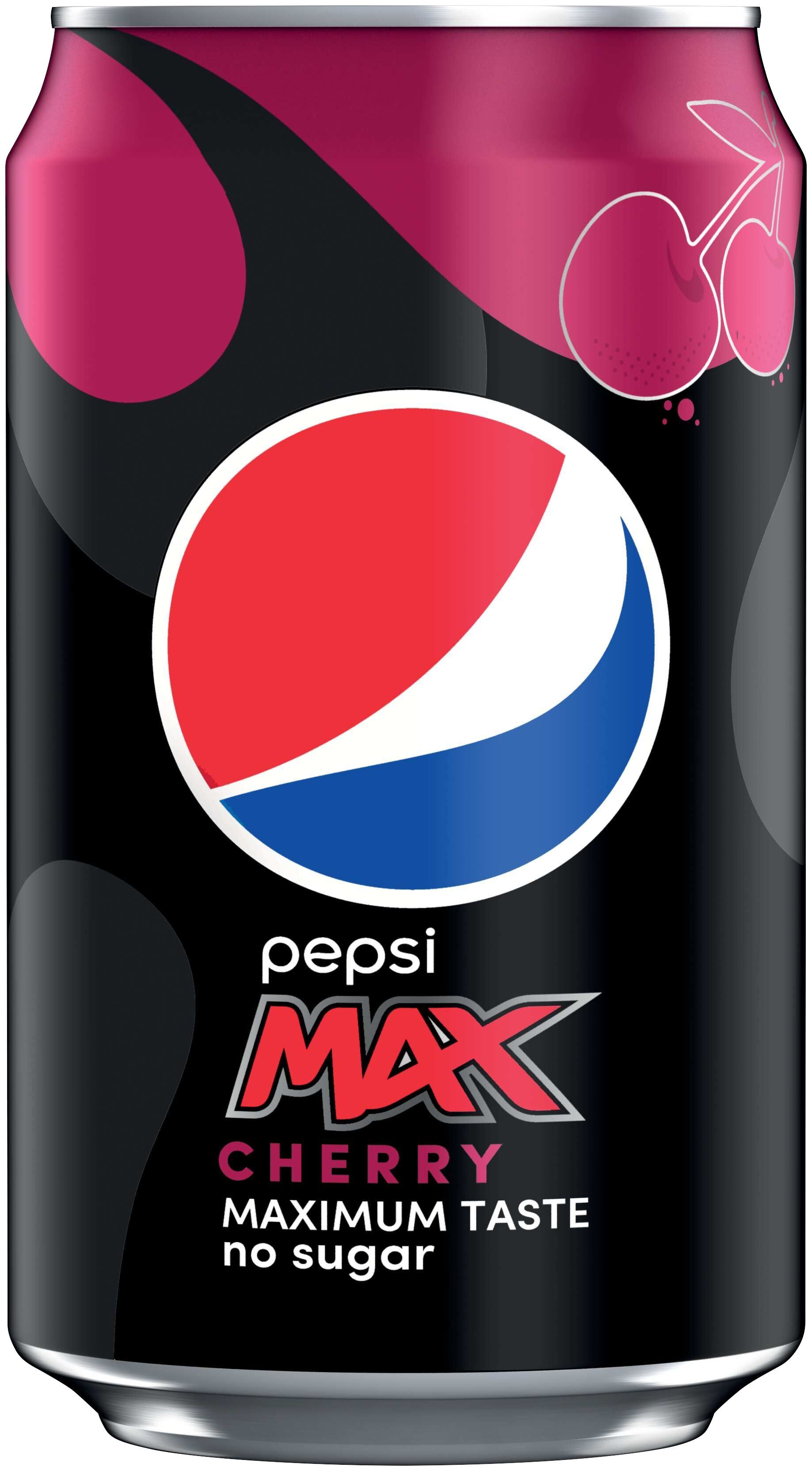 PEPSI MAX CHERRY CAN 330X24